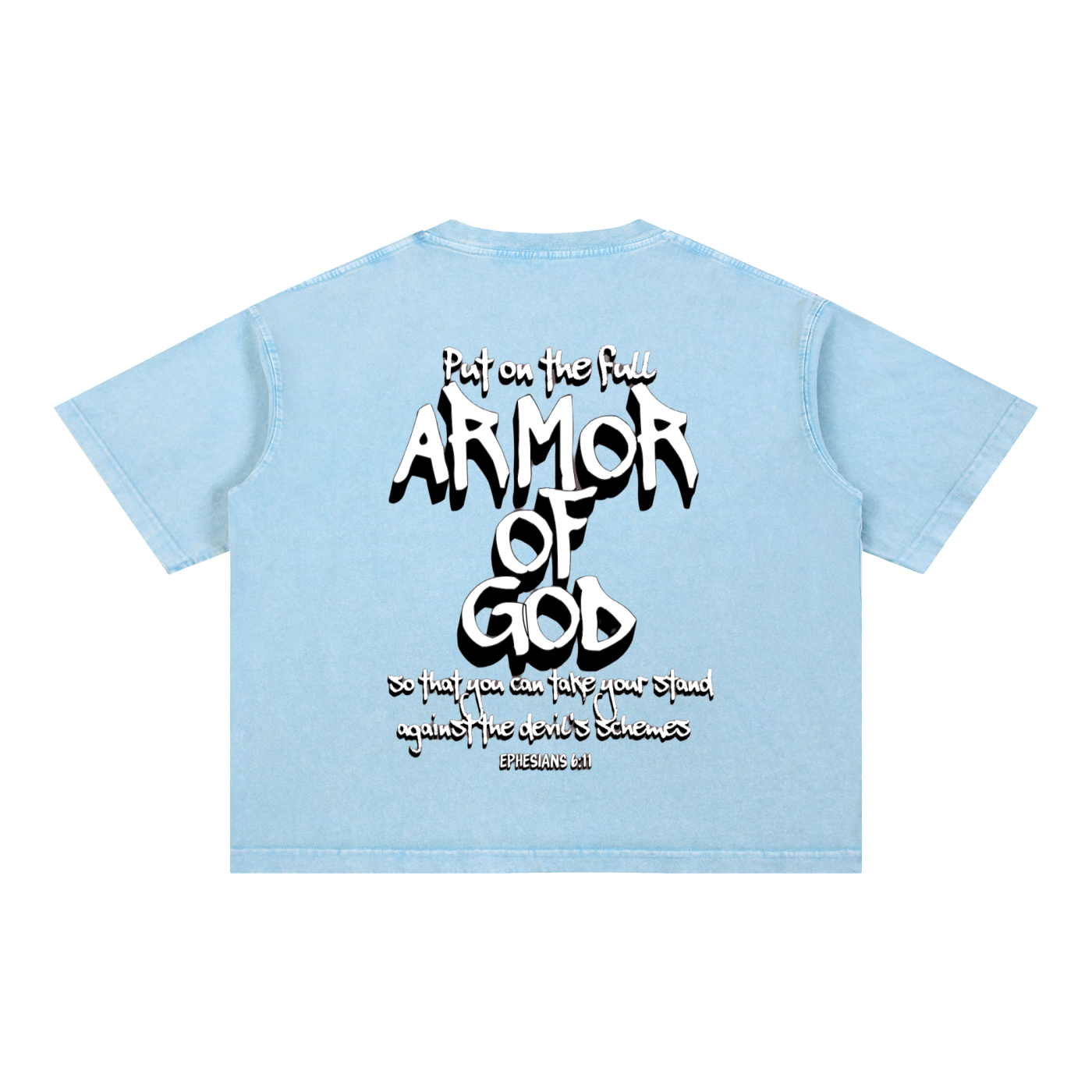 (Graphic) Battle Ready Mineral Wash Boxy Tee