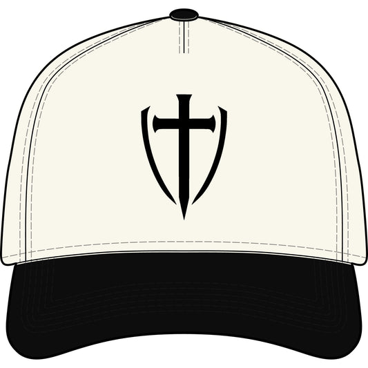 TWO-TONE TRUCKER HAT— GODLETIX EMBROIDERY