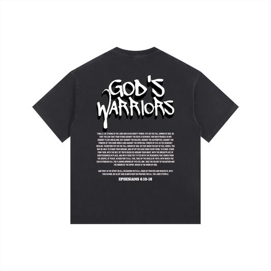 (Graphic) Vintage Washed Oversized Cotton T-Shirt