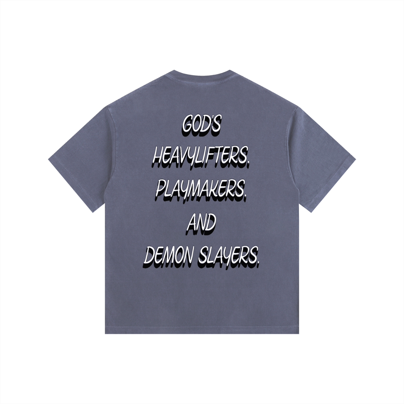 (Graphic) Vintage Washed Oversized Cotton T-Shirt