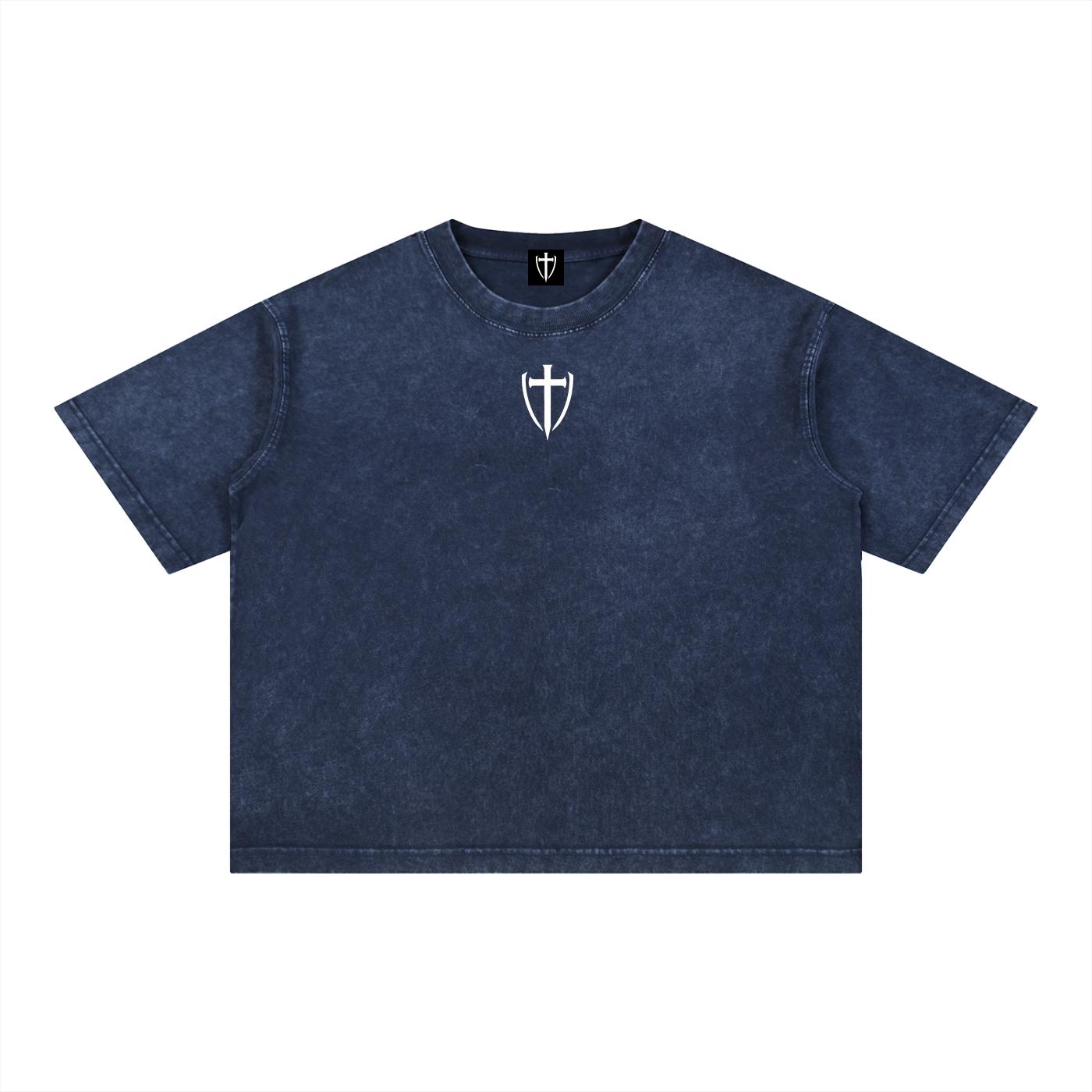 Battle Ready Mineral Wash Boxy Tee