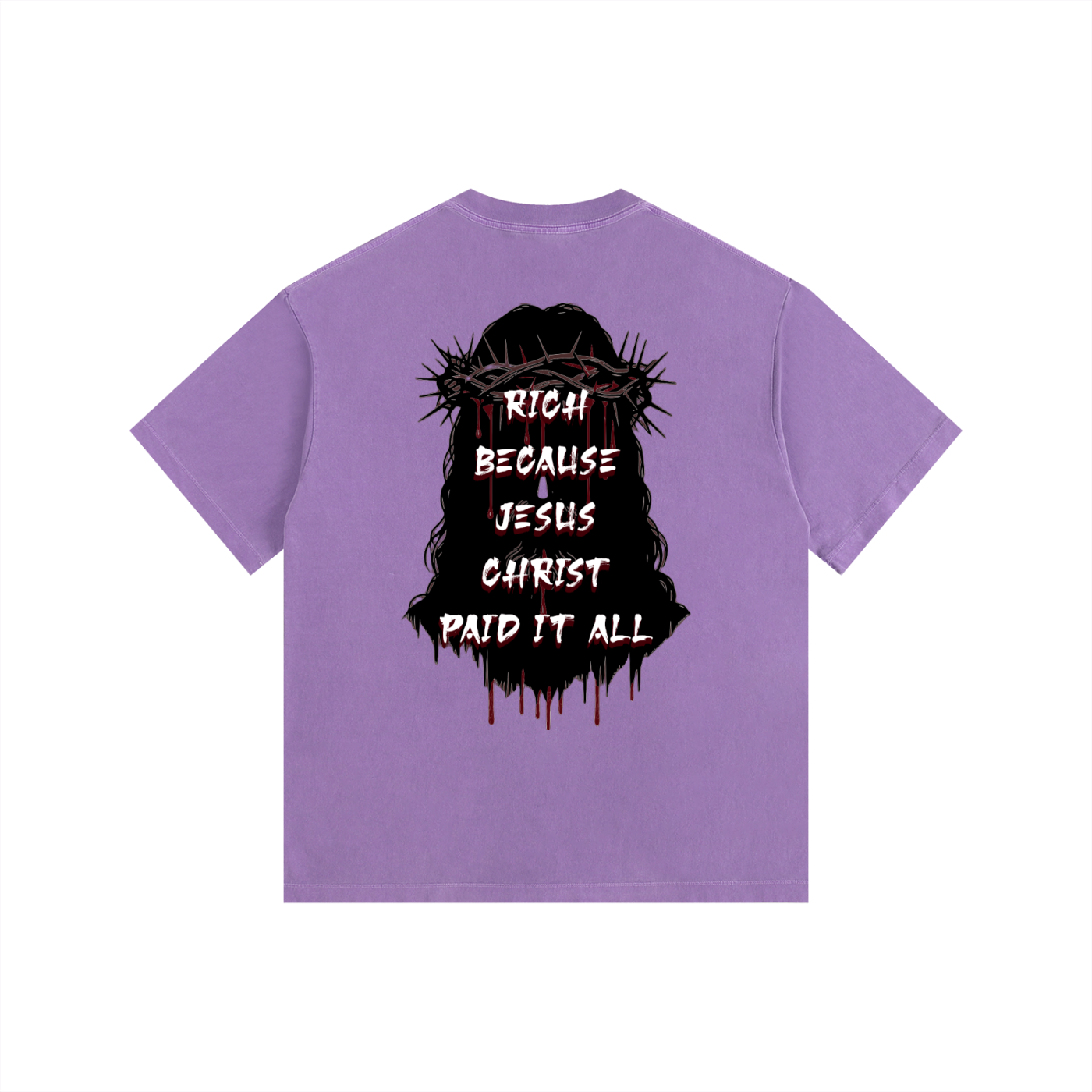 (Graphic) Vintage Washed Oversized Cotton T-Shirt