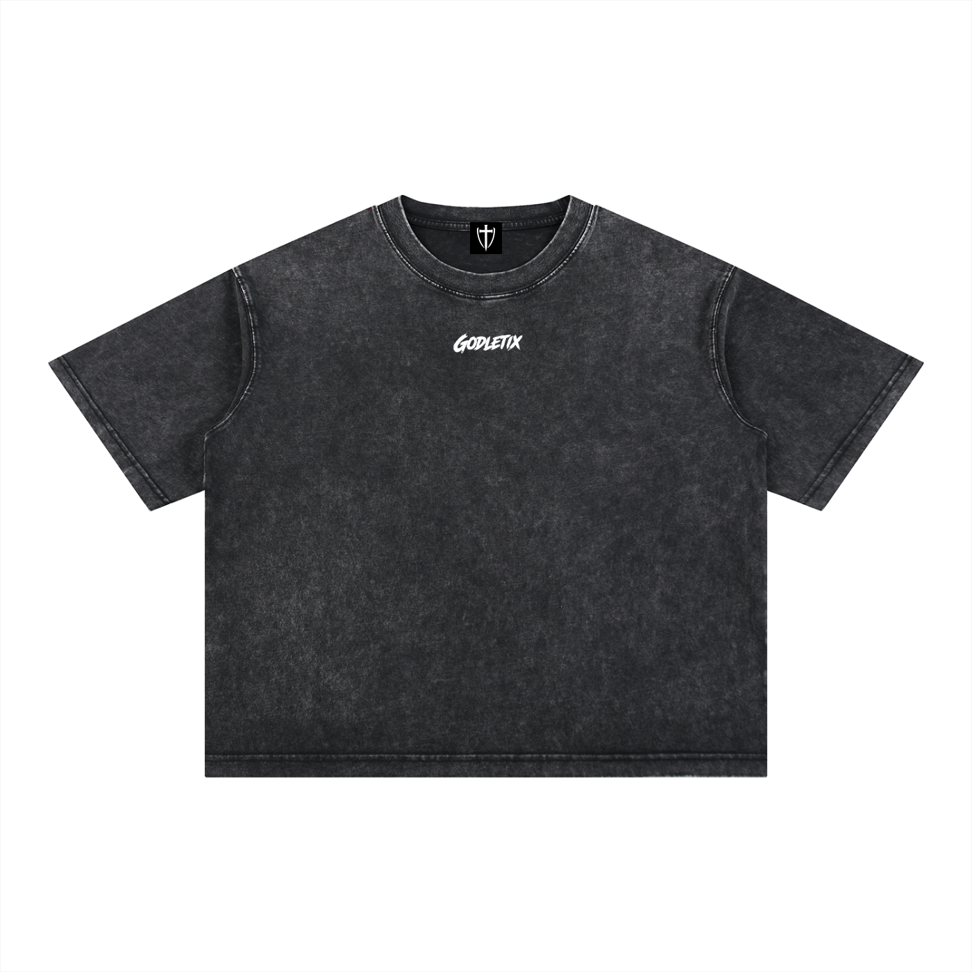 Battle Ready Mineral Wash Boxy Tee
