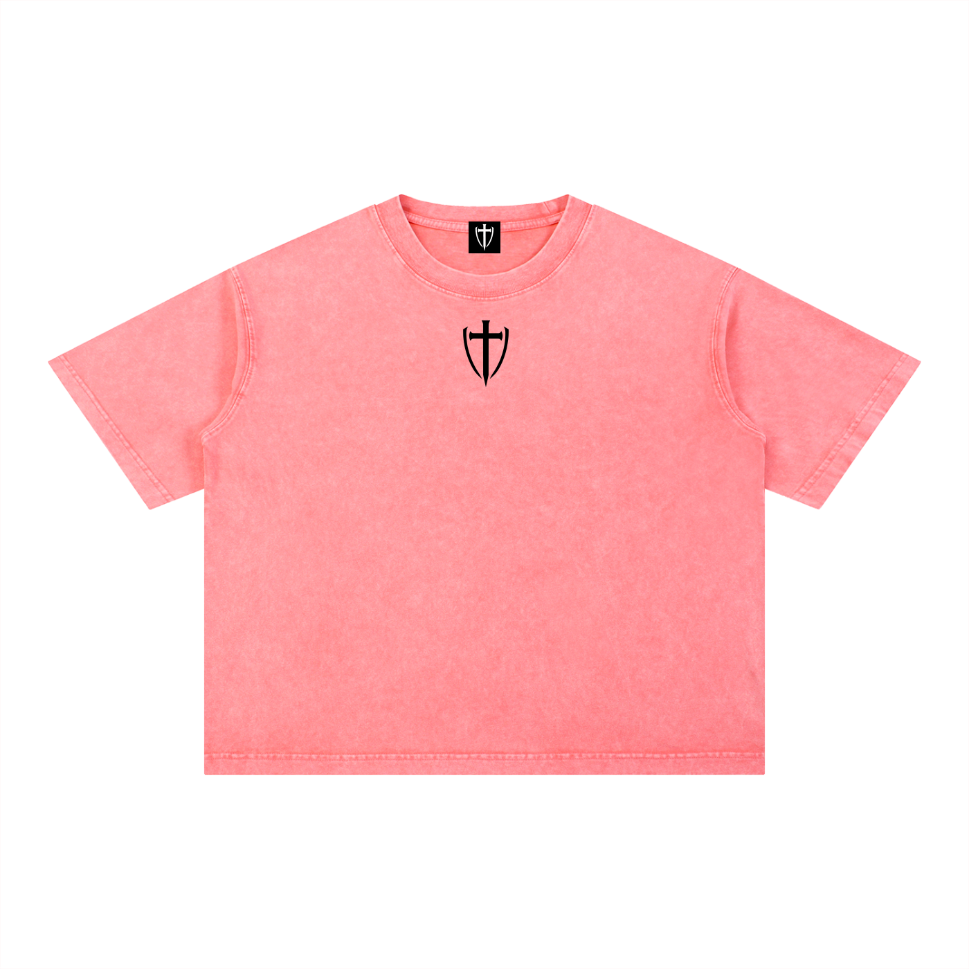 Battle Ready Mineral Wash Boxy Tee
