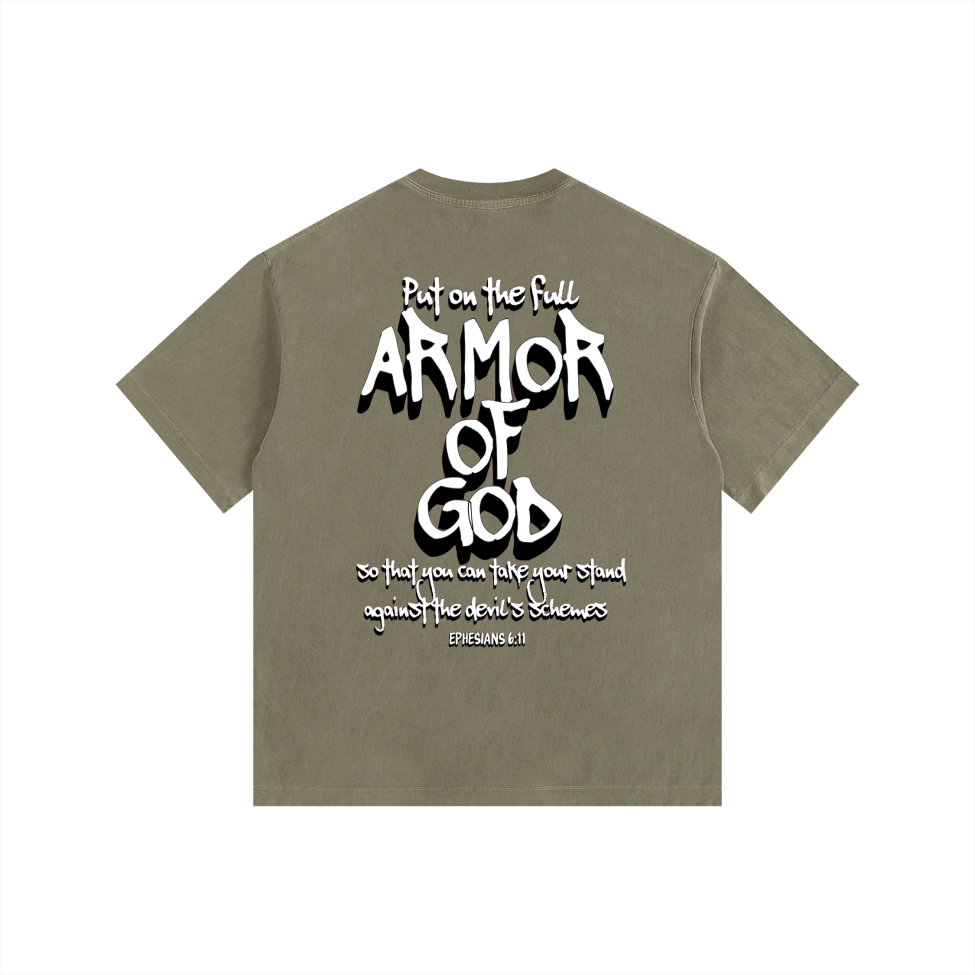 (Graphic) ARMOR WASH OVERSIZED TEE