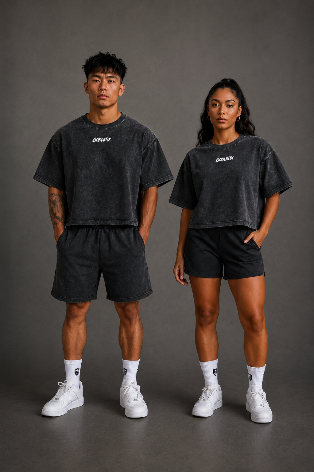 Battle Ready Mineral Wash Boxy Tee