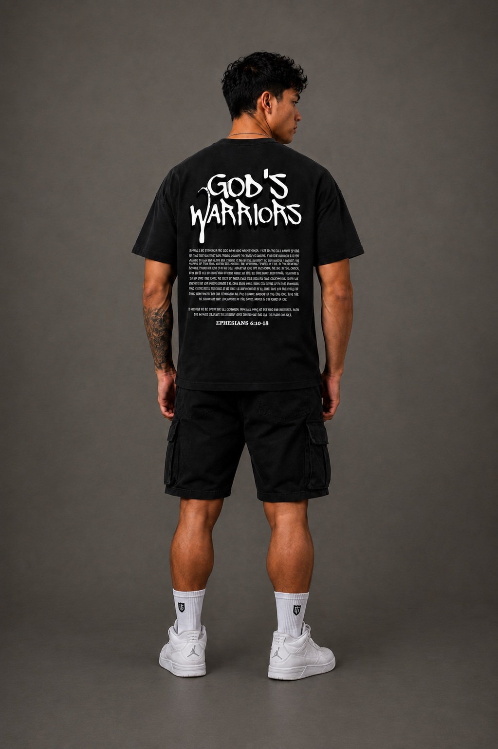 (Graphic) ARMOR WASH OVERSIZED TEE