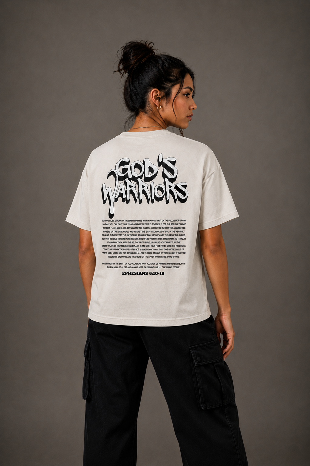 (Graphic) ARMOR WASH OVERSIZED TEE