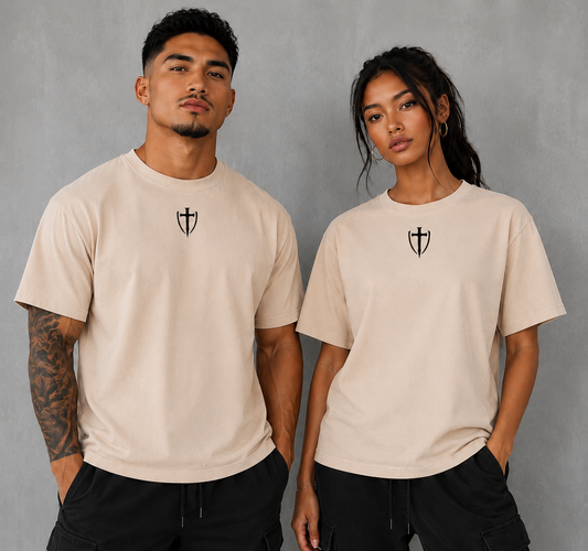 Vintage Washed Oversized Cotton T-Shirt