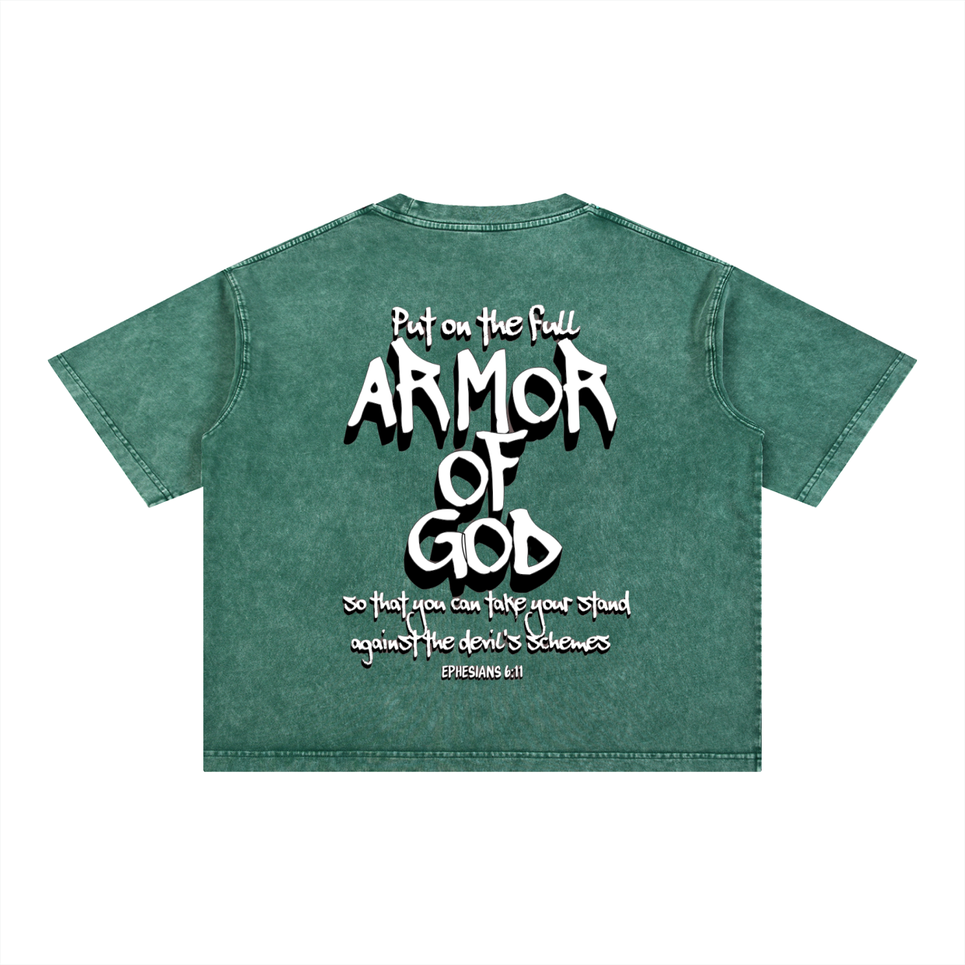 Battle Ready Mineral Wash Boxy Tee