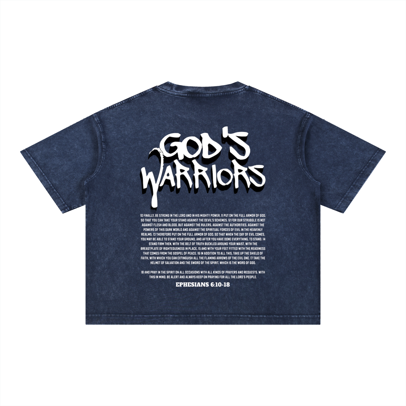 (Graphic) Battle Ready Mineral Wash Boxy Tee