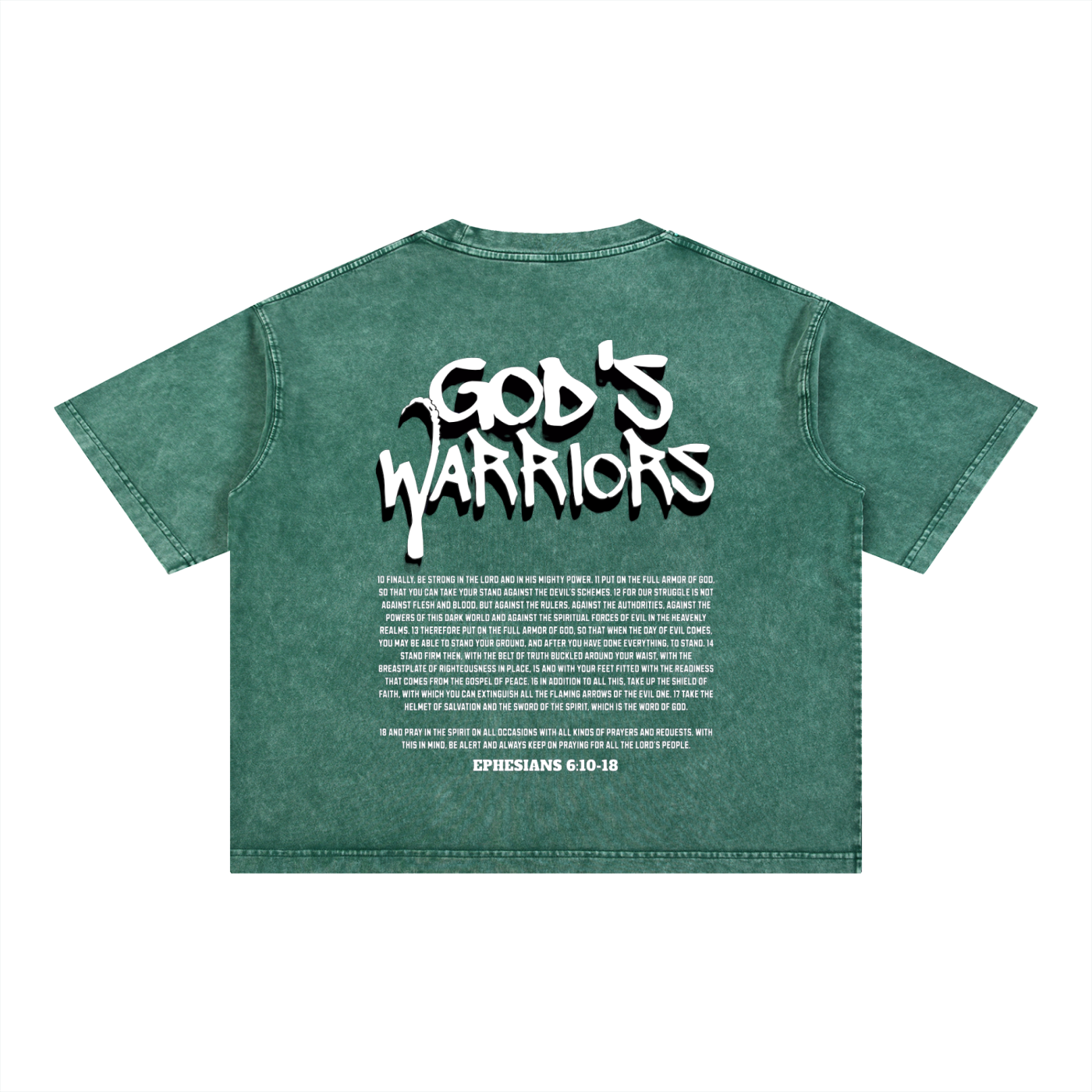 (Graphic) Battle Ready Mineral Wash Boxy Tee