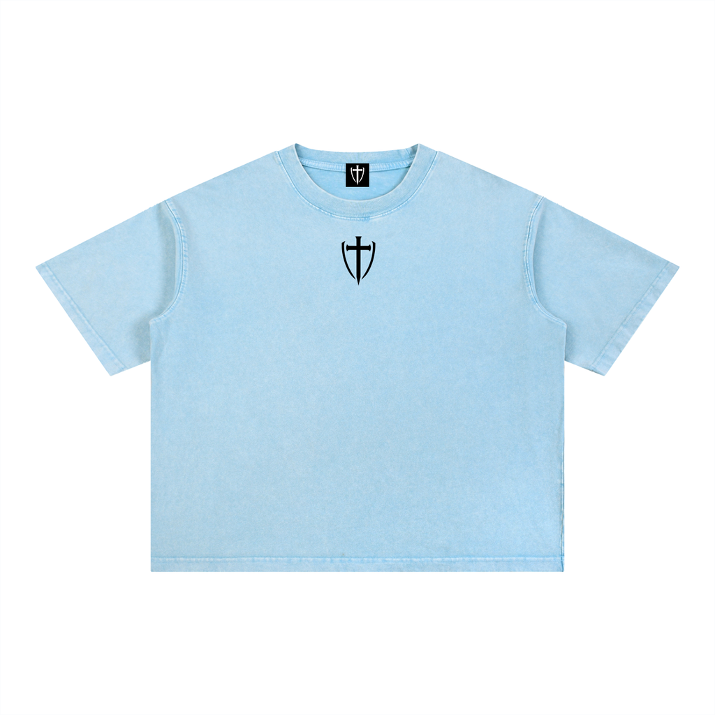 Battle Ready Mineral Wash Boxy Tee