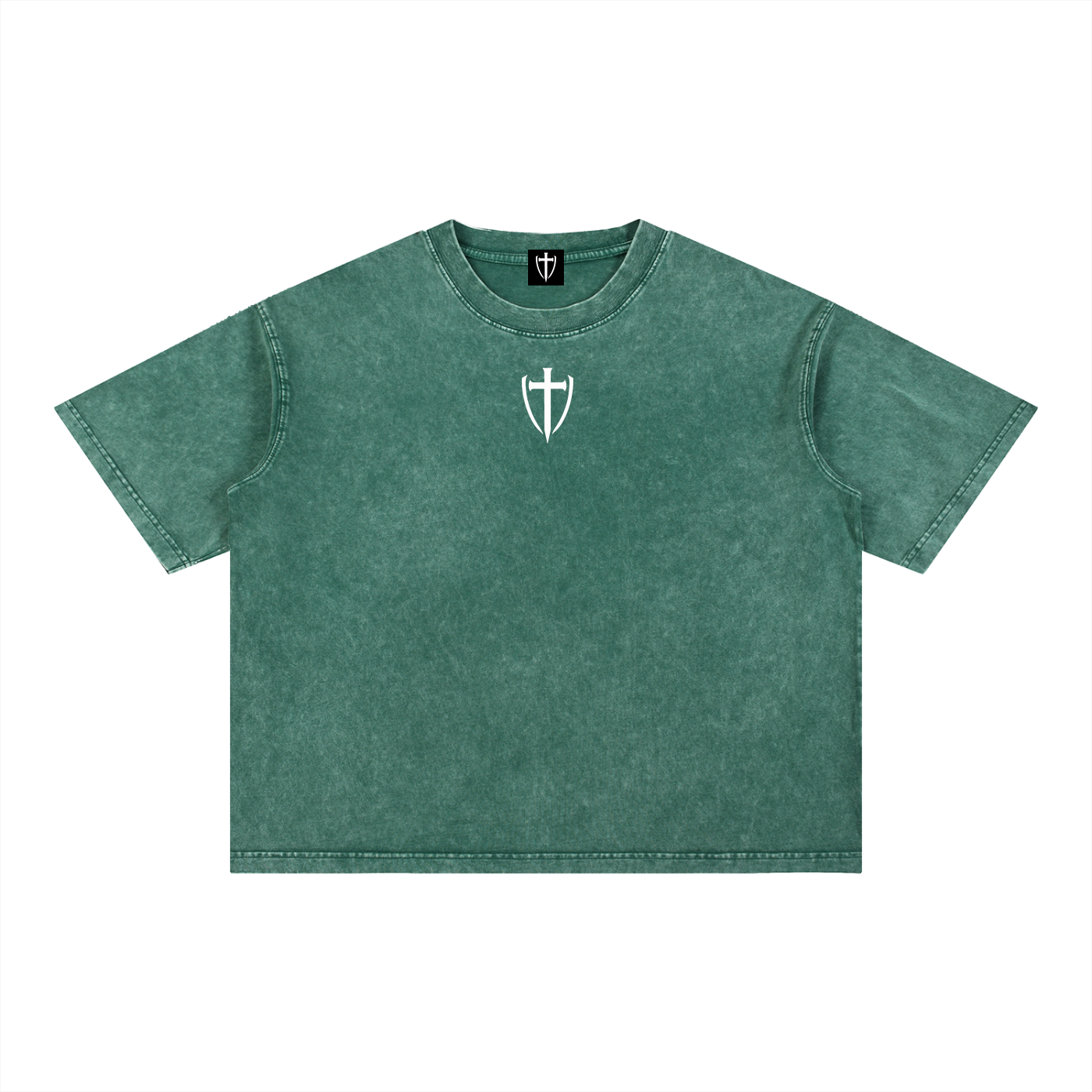 Battle Ready Mineral Wash Boxy Tee