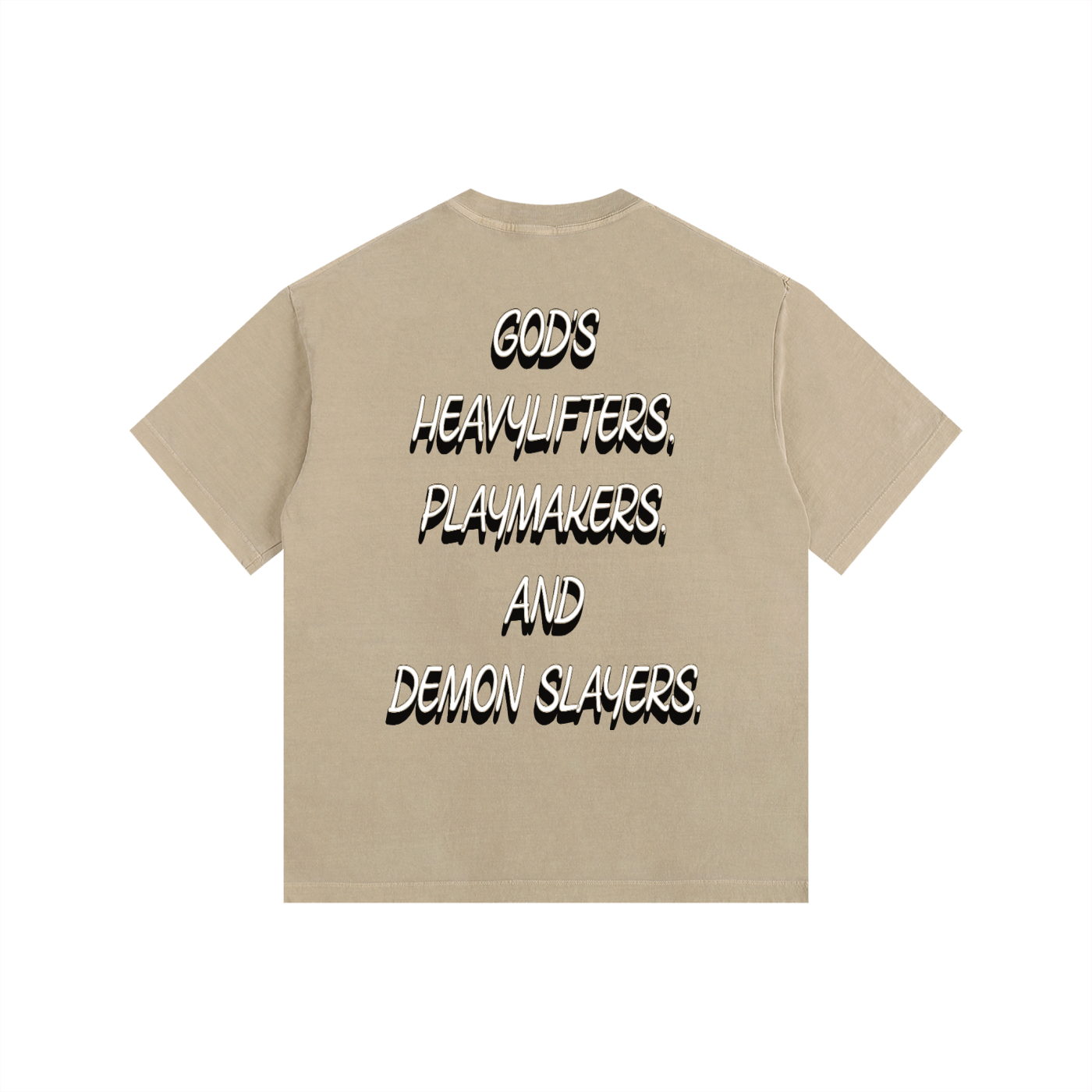 (Graphic) Vintage Washed Oversized Cotton T-Shirt