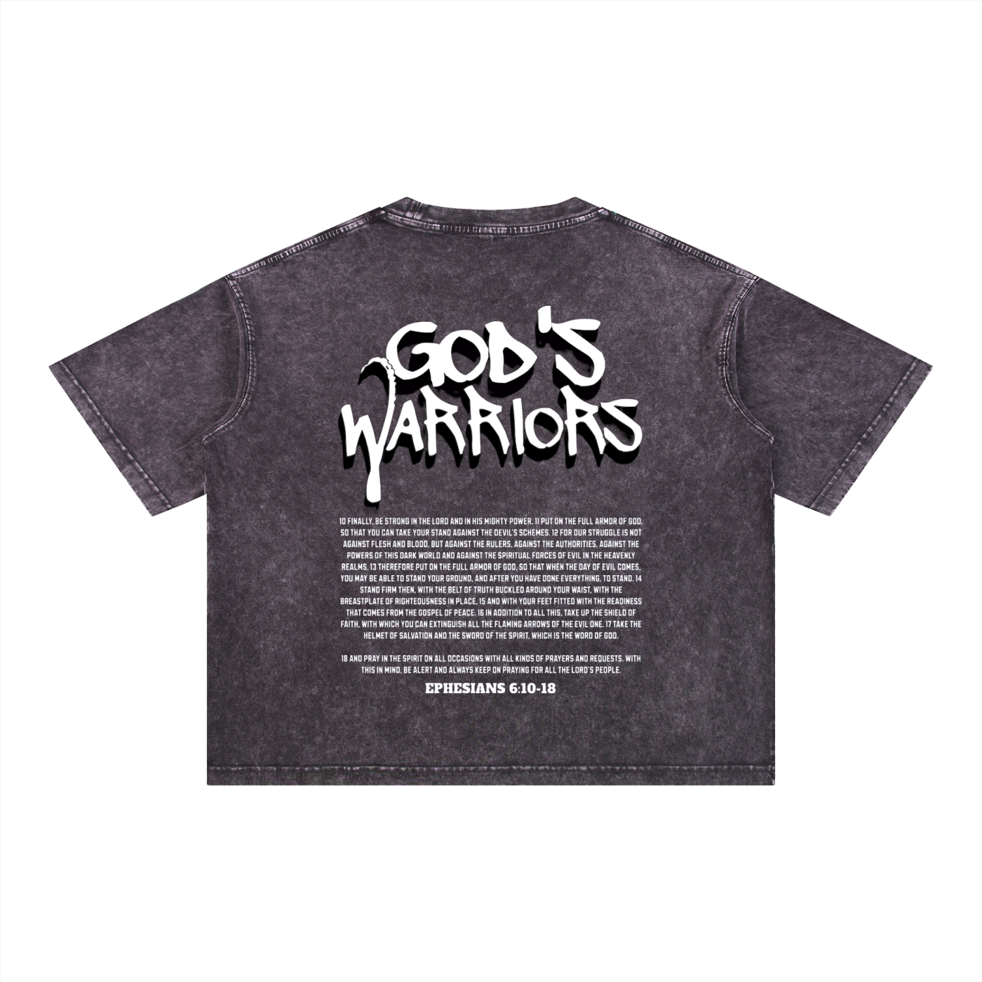 (Graphic) Battle Ready Mineral Wash Boxy Tee