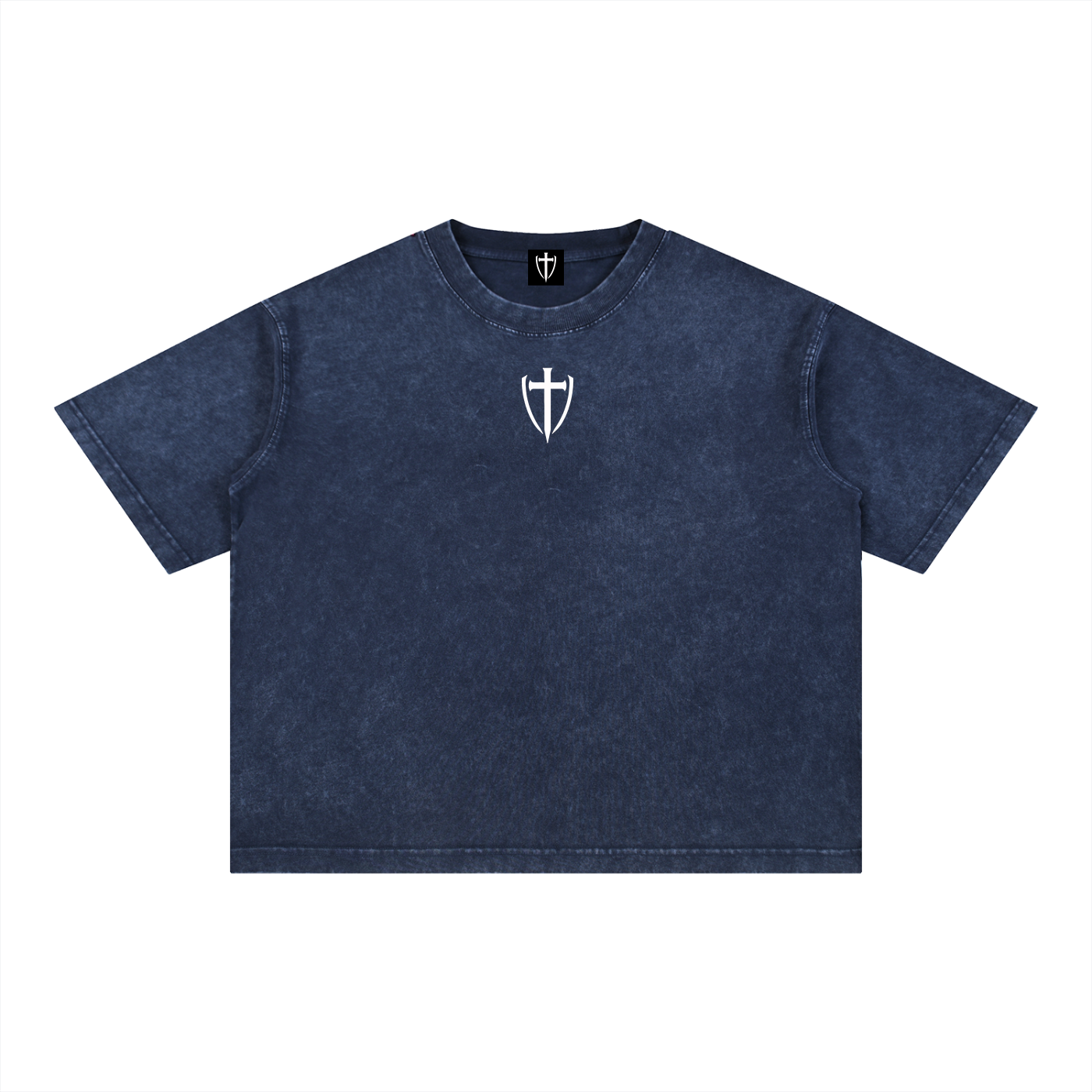 Battle Ready Mineral Wash Boxy Tee
