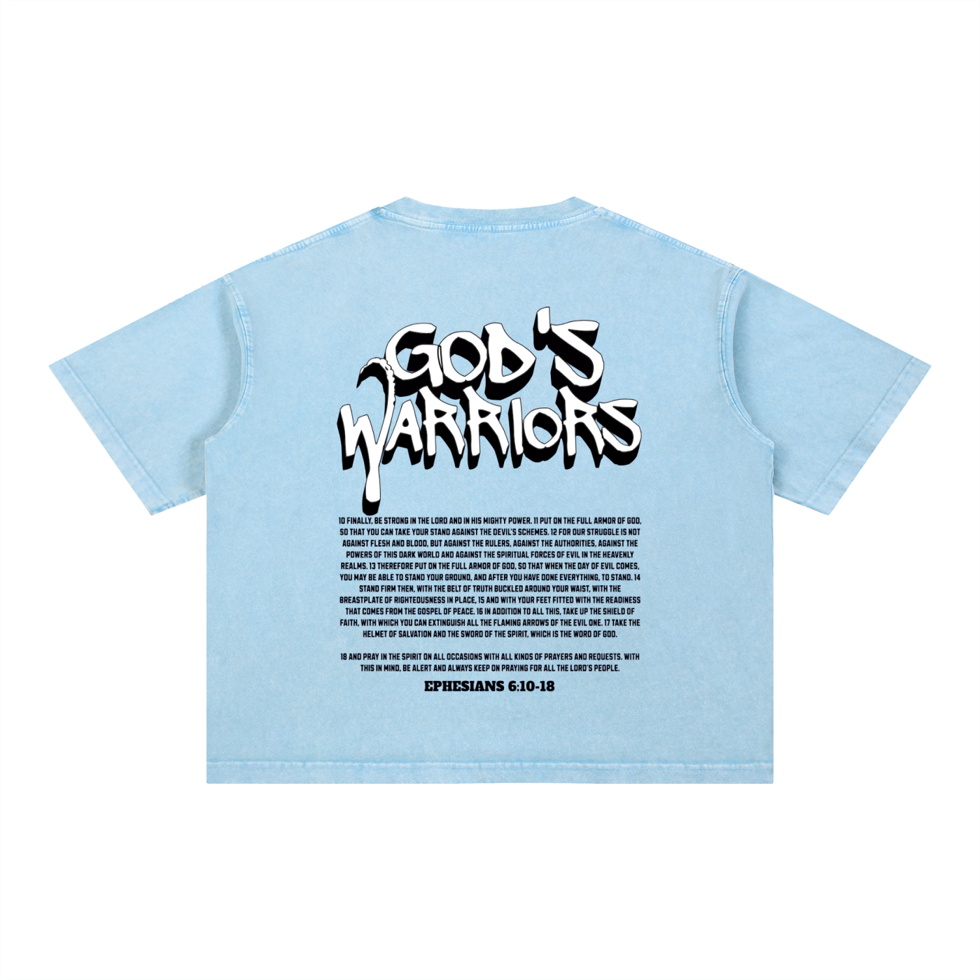 (Graphic) Battle Ready Mineral Wash Boxy Tee