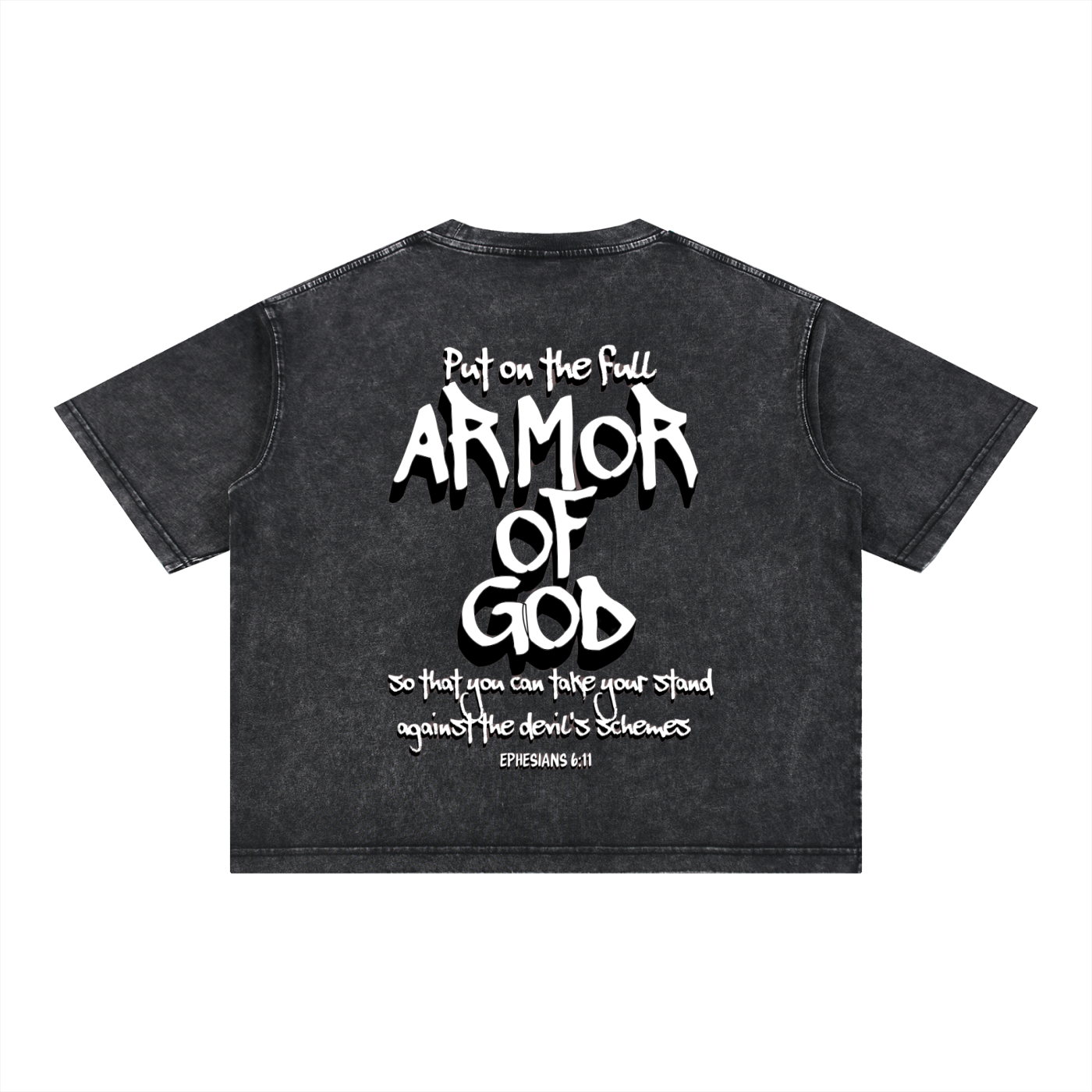 Battle Ready Mineral Wash Boxy Tee
