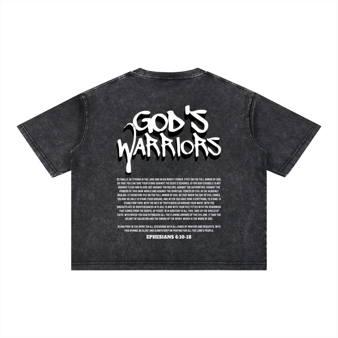 (Graphic) Battle Ready Mineral Wash Boxy Tee